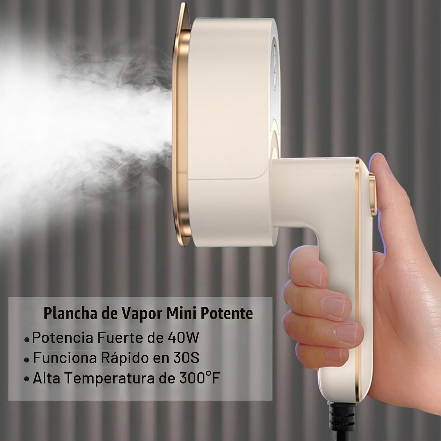 Vaporizador de viaje para ropa, 2 en 1, vaporizador portátil de man...