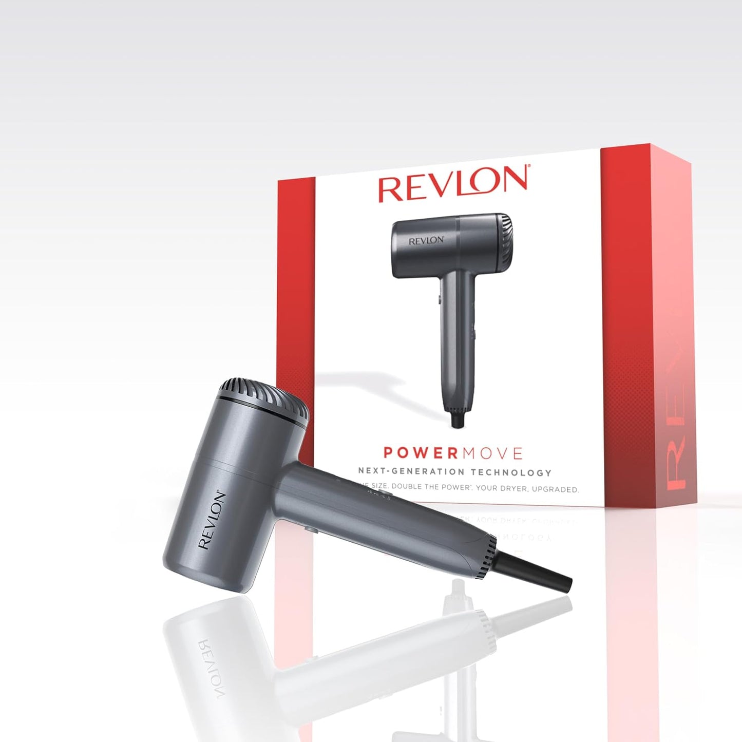 REVLON PowerMove - Secador de pelo ligero con potencia de nivel pro...