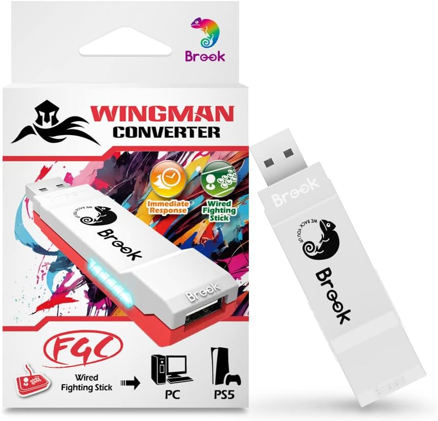 Brook Wingman FGC Converter - un convertidor de joystick de arcade,...