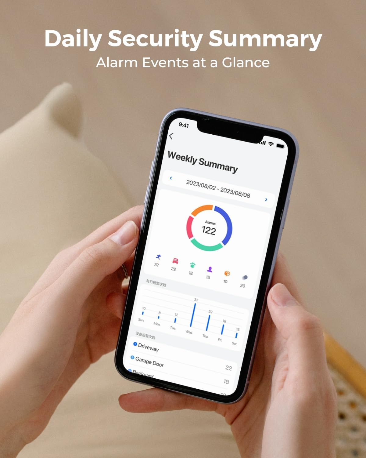 REOLINK Home Hub Control centralizado para hasta 8 cámaras de bater...