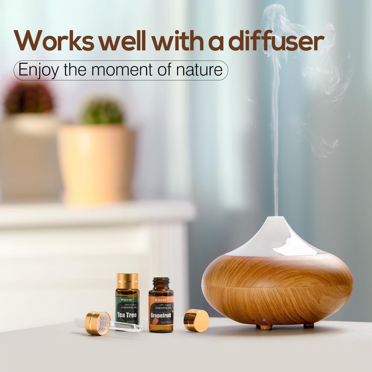 Set de regalo de aceites esenciales Wtrcsv - 30 aromas únicos - Per...