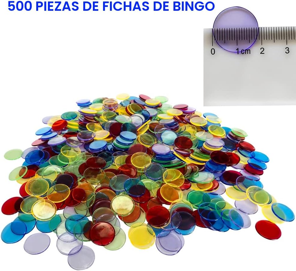 Yuanhe Juego de bingo jumbo - jaula de metal de 11 pulgadas de alto...