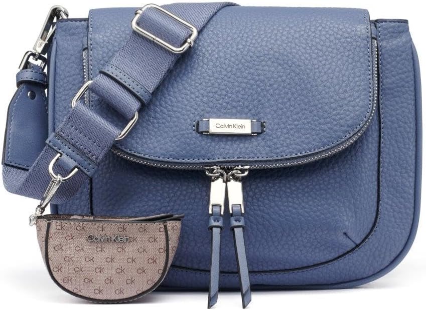 Calvin Klein Zulle Flap Organizational Messenger para mujer