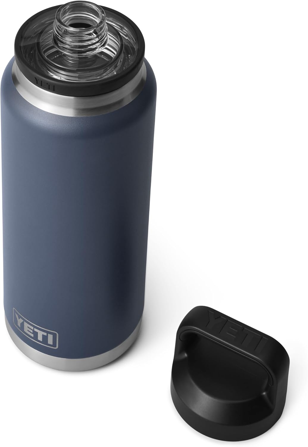 YETI Rambler - Botella de 36 onzas, aislada al vacío, a prueba de f...