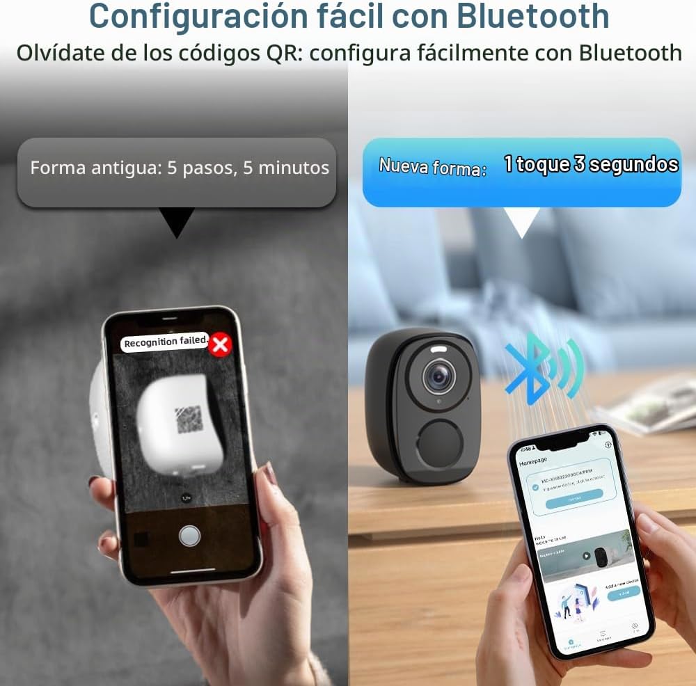 Rraycom Cámaras de seguridad WiFi 5G\/2.4G inalámbricas para exteri...