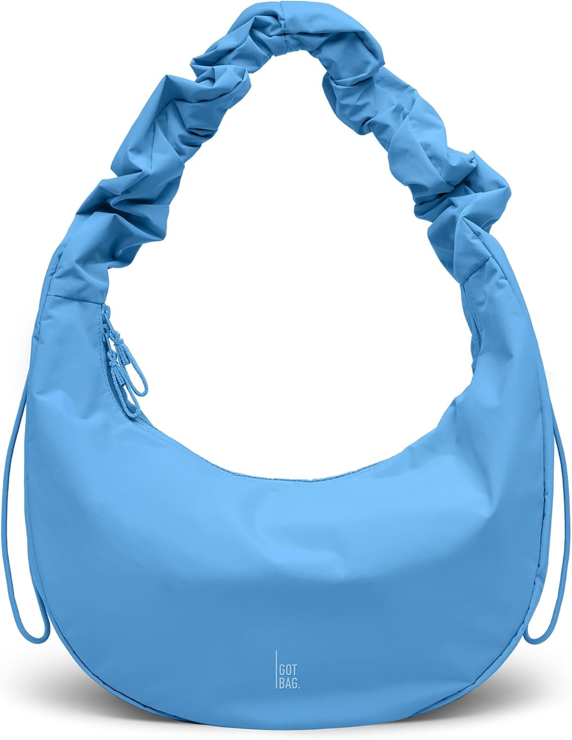 GOT BAG Moon Bag Ruffle | Elegante bolso de hombro con correa ajust...