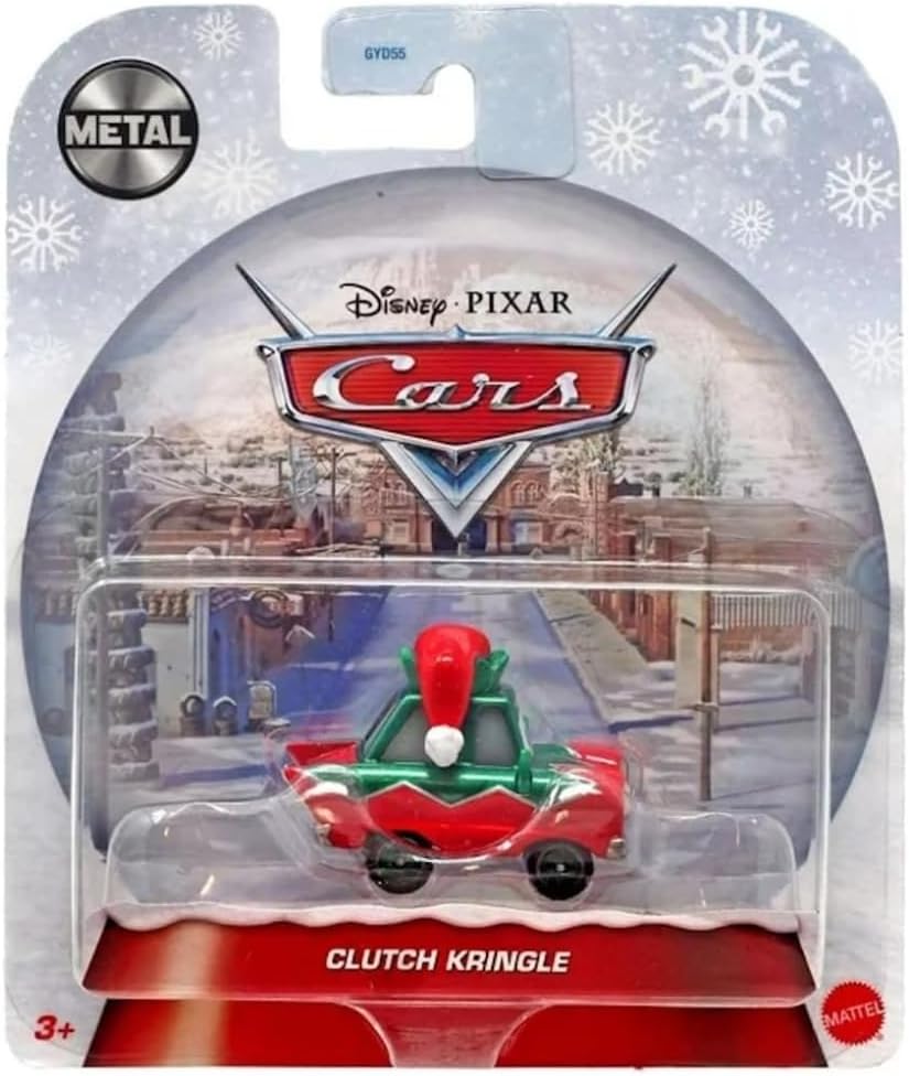 Mattel Disney Pixar Cars Wintertime Cruisers Embrague Kringle Vehíc...