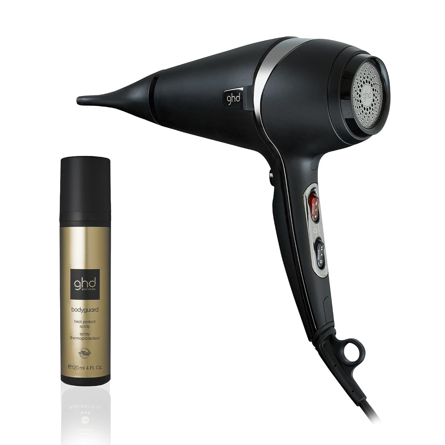 ghd Air - Secador de pelo profesional, color negro | Motor de fuerz...