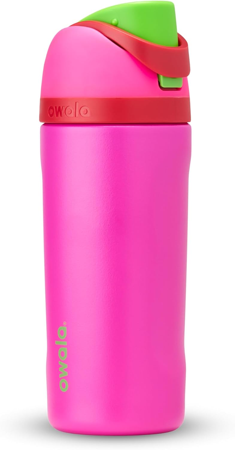 Owala Kids FreeSip - Botellas de agua aisladas de acero inoxidable...