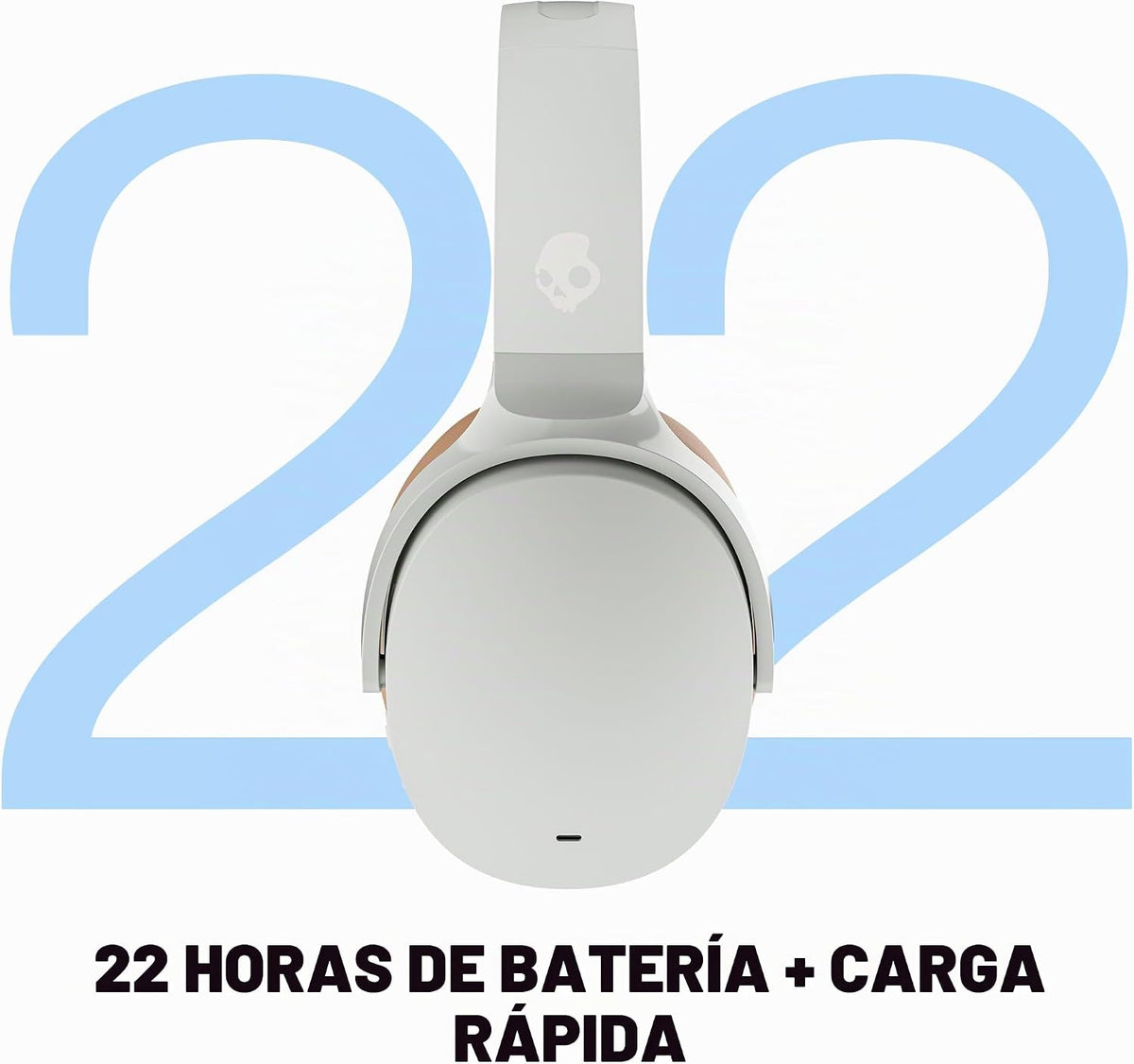 Skullcandy Hesh ANC - Auriculares inalámbricos con cancelación acti...
