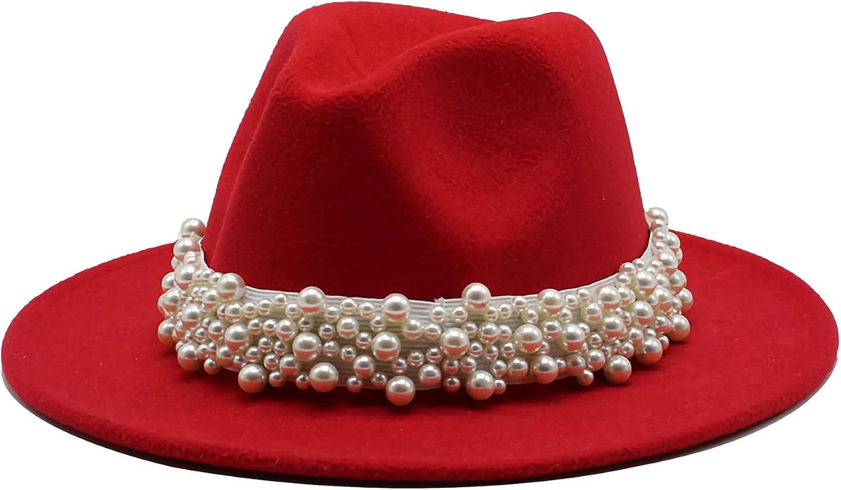 Sombreros de fieltro de Panamá, sombrero de vestir clásico de ala a...