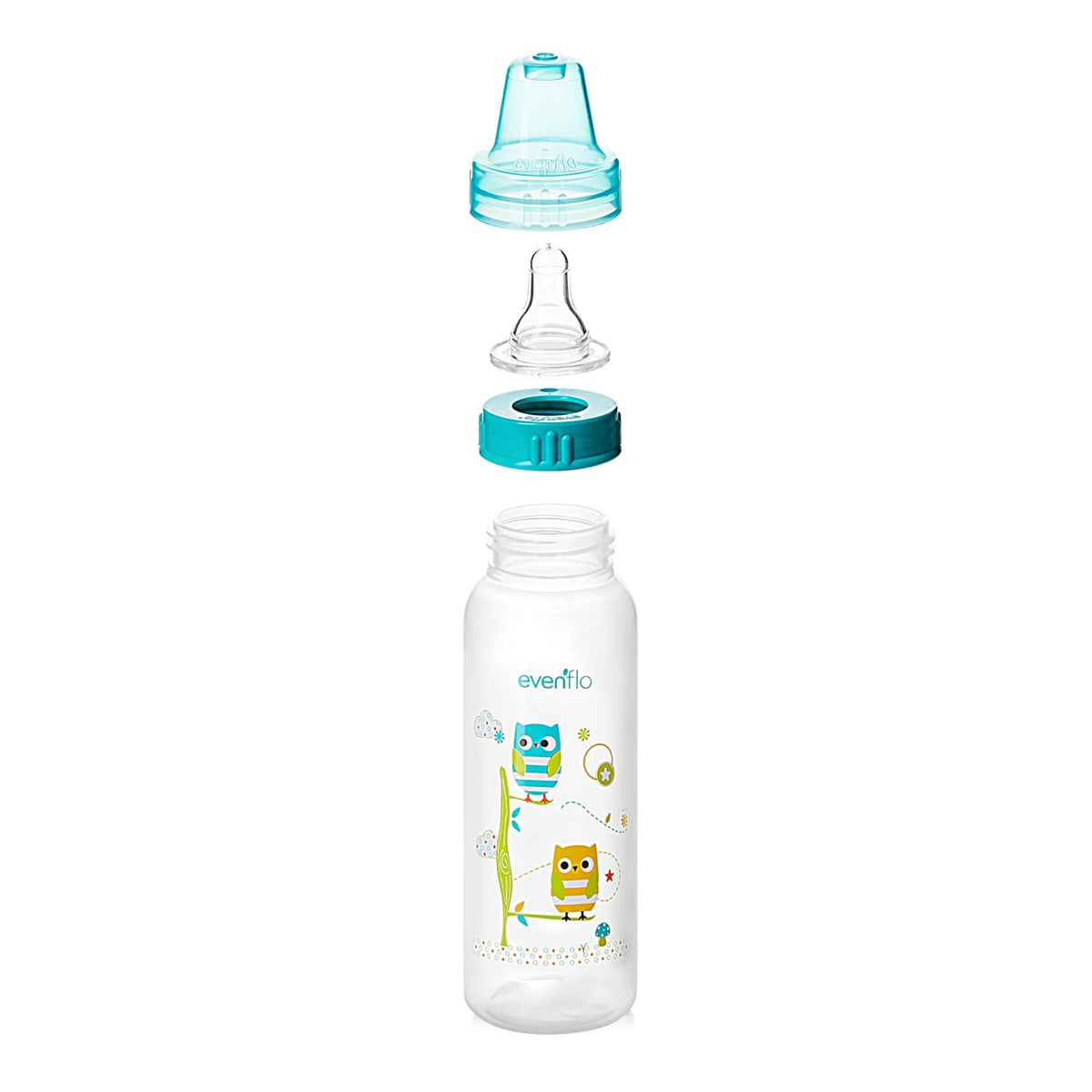 Botellas de polipropileno Evenflo Feeding con diseños clásicos para...