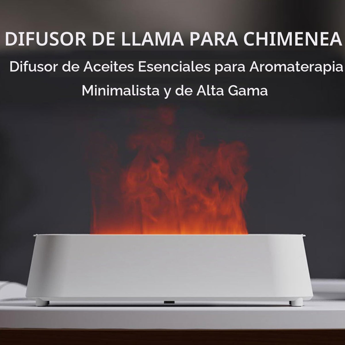 YALEDI Difusor de Aceite Esencial, Difusor de Aromaterapia con Llam...