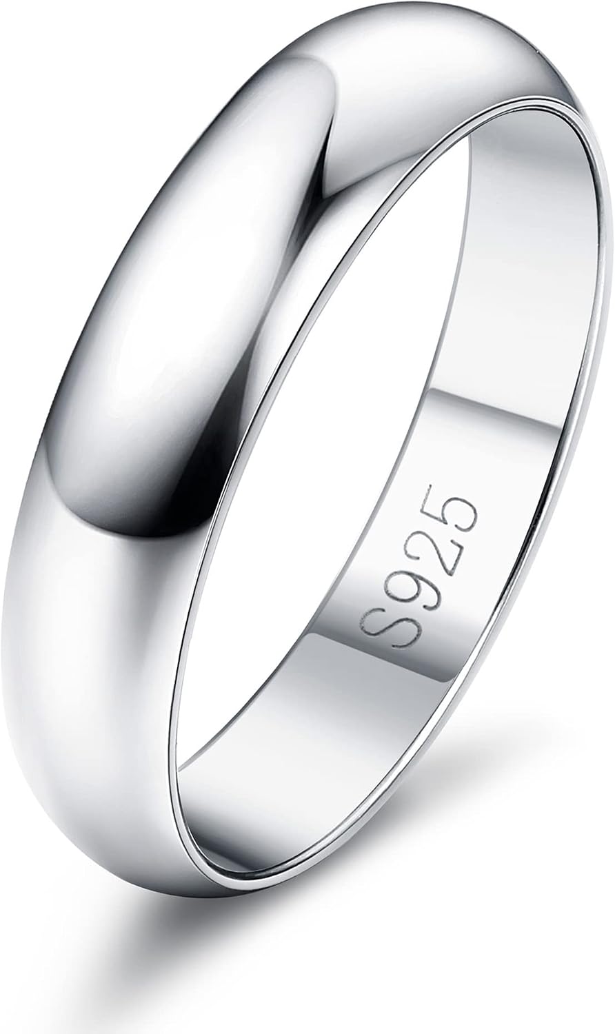 Diamday Anillos de Plata de Ley S925 para Hombre y Mujer, Anillo de...