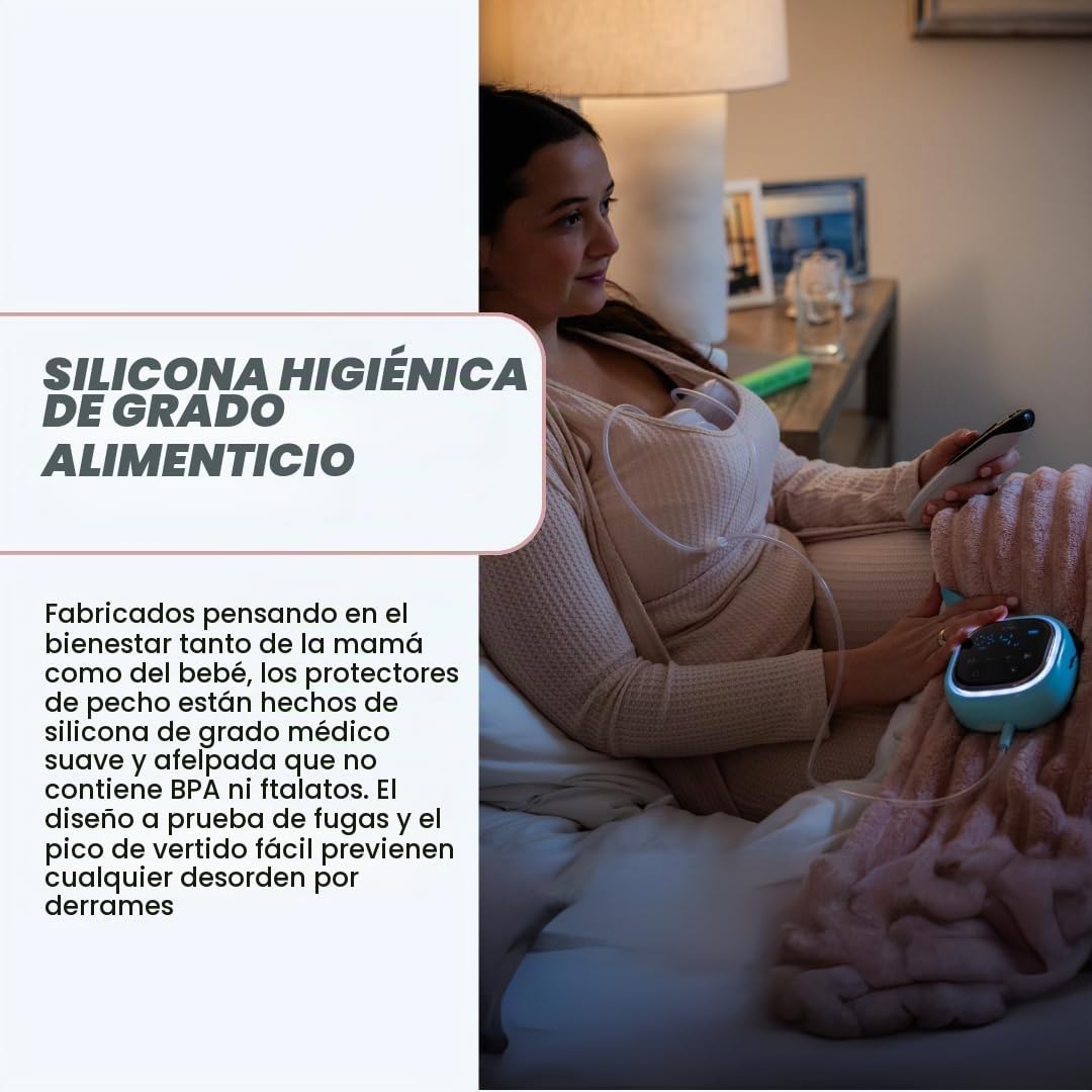 Zomee Z2 Extractor de leche eléctrico doble manos libres - Bomba po...