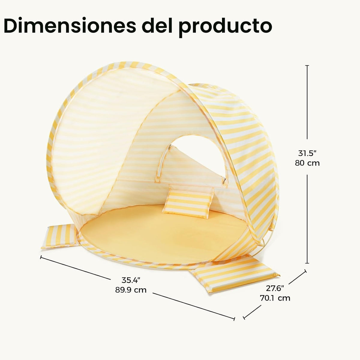 Tiny Land Tienda de campaña de playa para bebés \u2013 Tienda de ca...