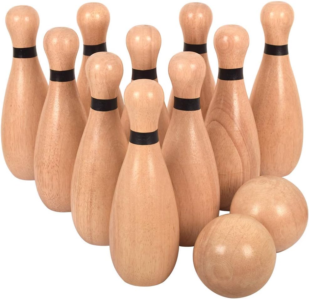 Long game NI-ROU - Juego de bolos de césped gigante para exteriores...