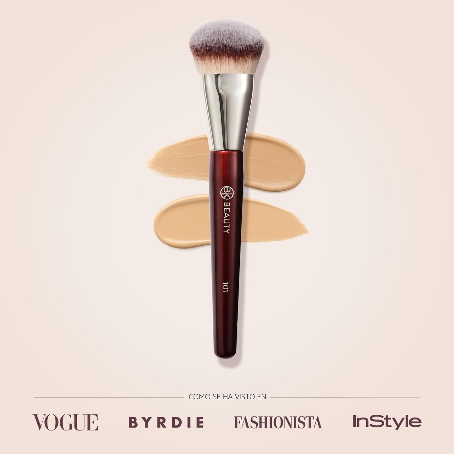 CEPILLOS BK BEAUTY - 101 CEPILLO DE BASE CONTORNEADO - Cepillo de B...