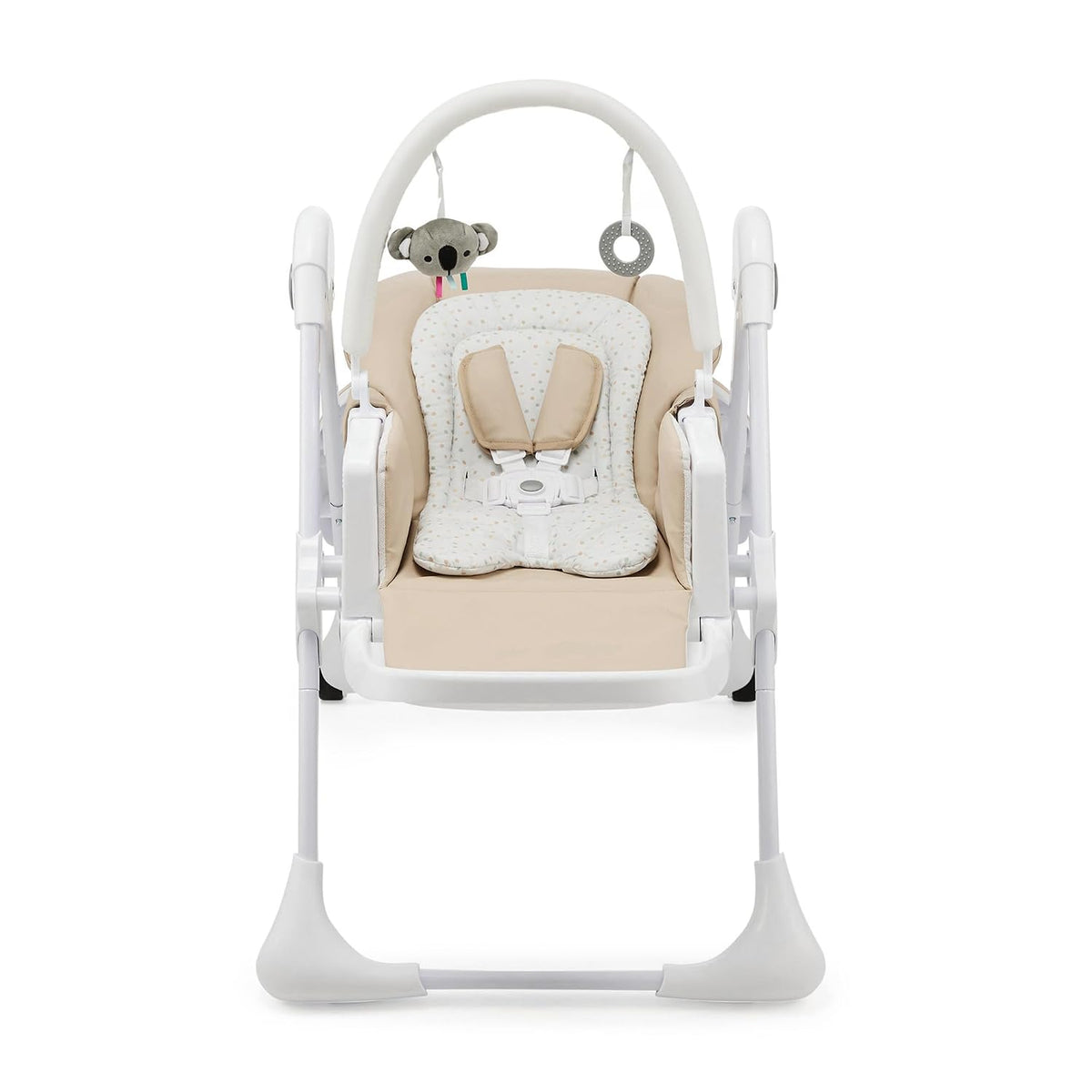 Kinderkraft Tummie, Silla alta 2 en 1, silla de bebé, ergonómica, c...