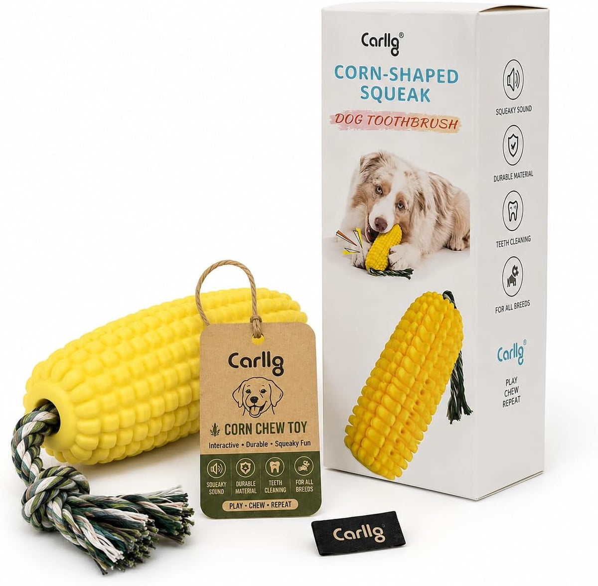 Carllg Juguetes masticables para perros para masticadores agresivos...