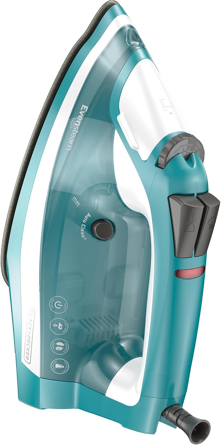 BLACK+DECKER IR16X Plancha de vapor para prendas de un solo paso co...