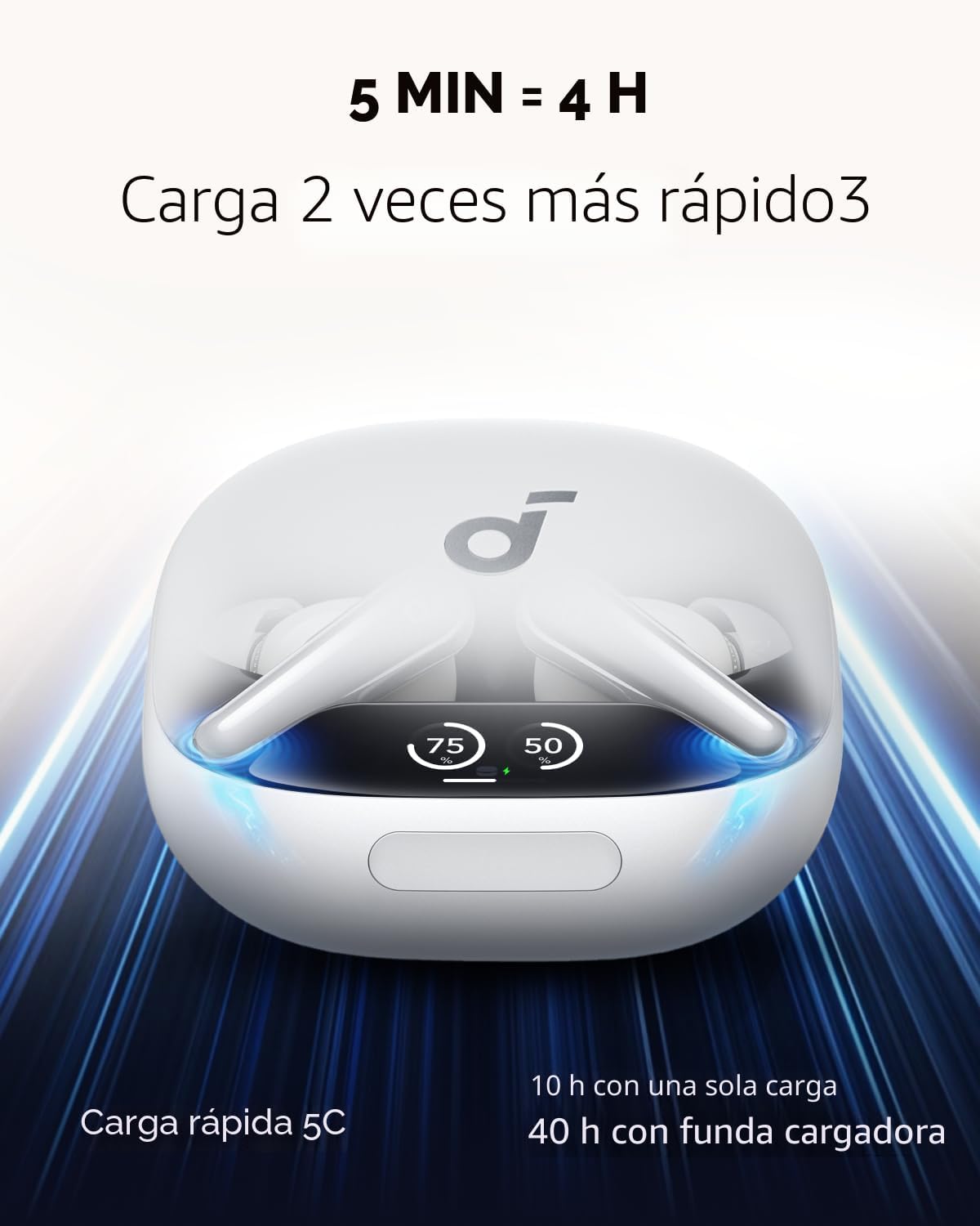 Soundcore Liberty 4 Pro de Anker, auriculares inalámbricos con canc...