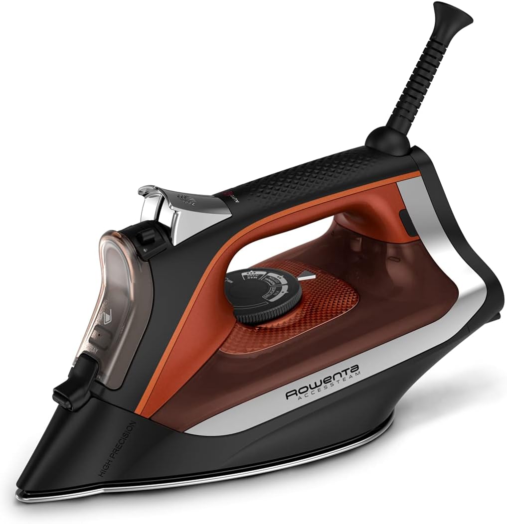 Rowenta Plancha de Vapor para Ropa, Plancha de Vapor con Suela de A...