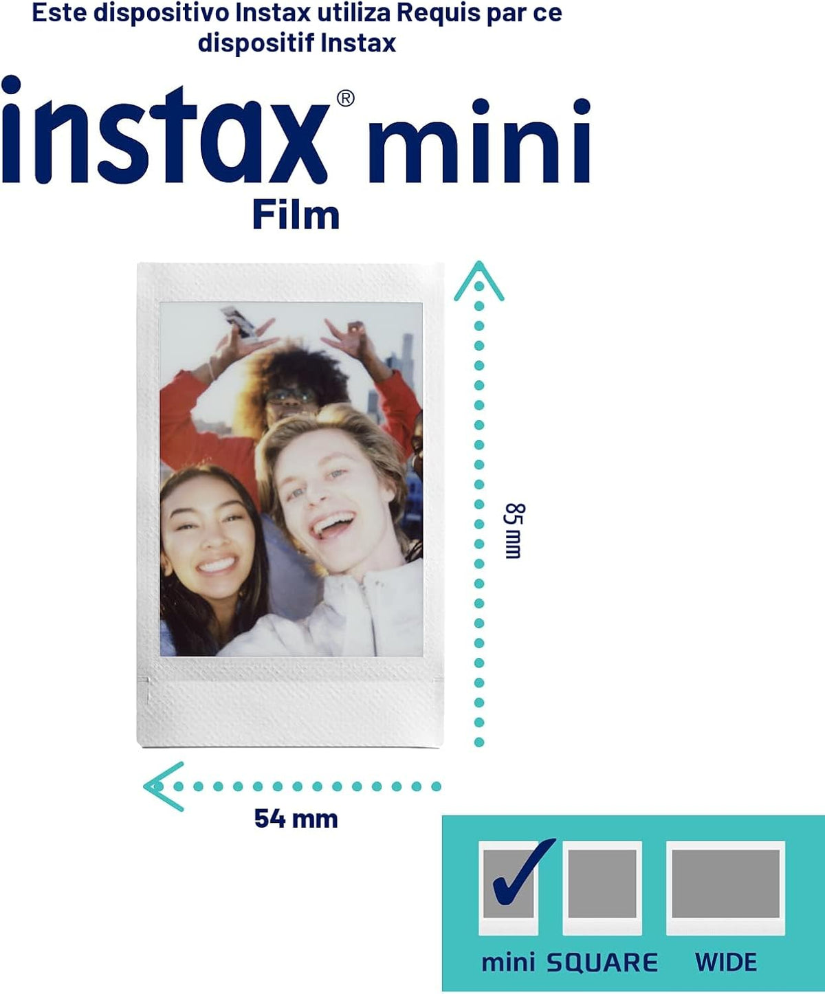 Cámara instantánea Fujifilm Instax Mini 11 - color blanco hielo