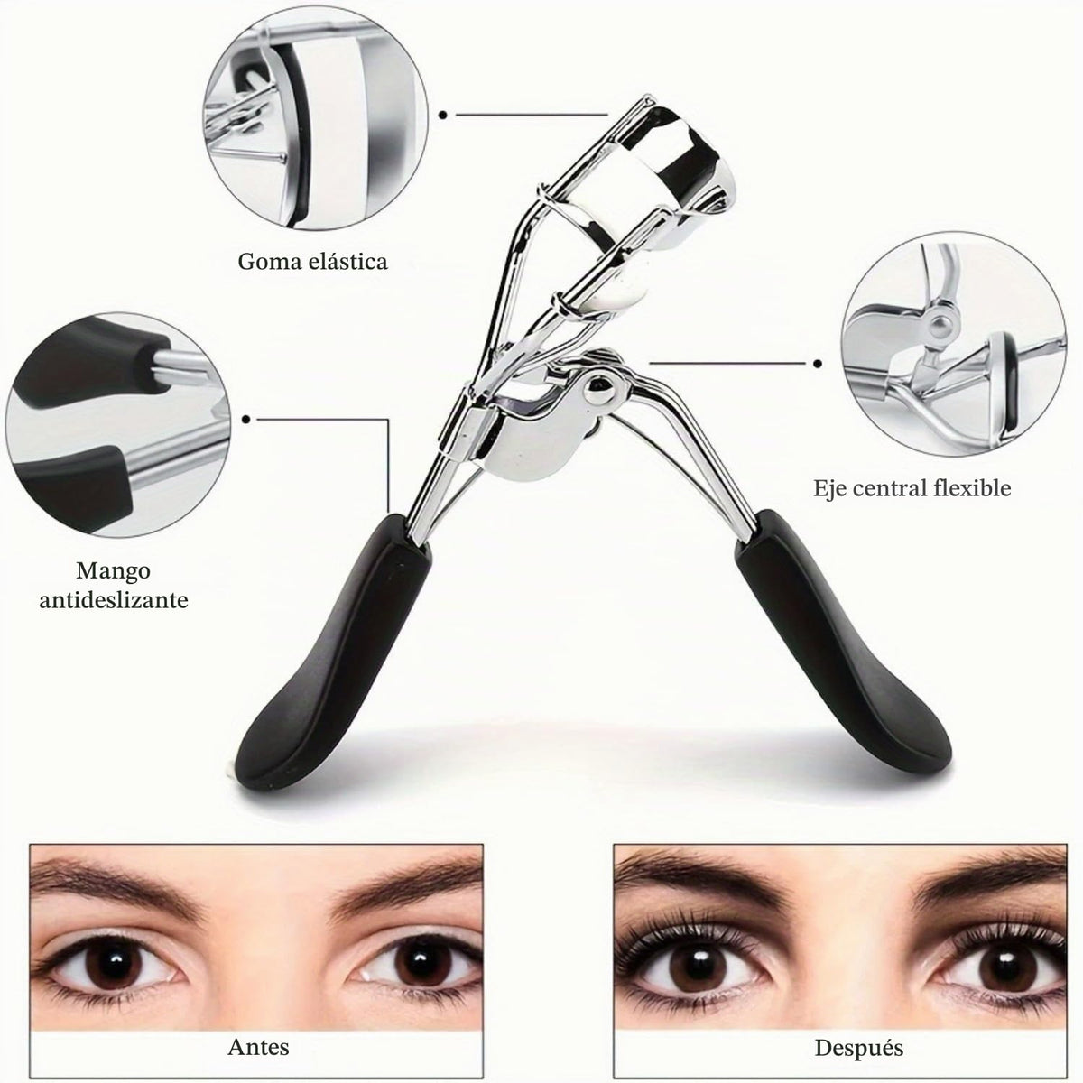 HGHDBT Juego de 57 brochas de maquillaje negras profesionales con e...
