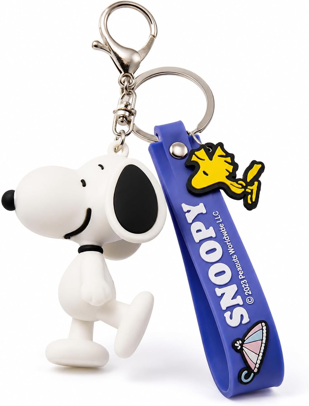 MINISO Snoopy Llavero Colección de Dijes para Bolsa Peanuts Lindo D...