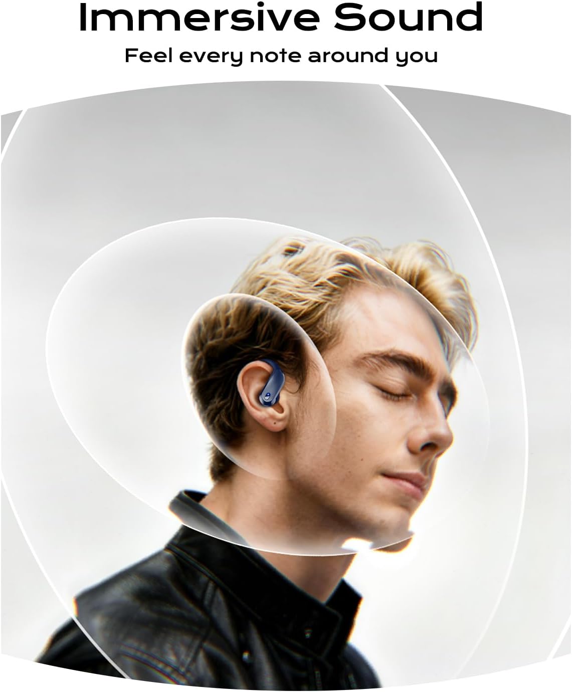 KTGEE Auriculares inalámbricos con ganchos para los oídos Bluetooth...