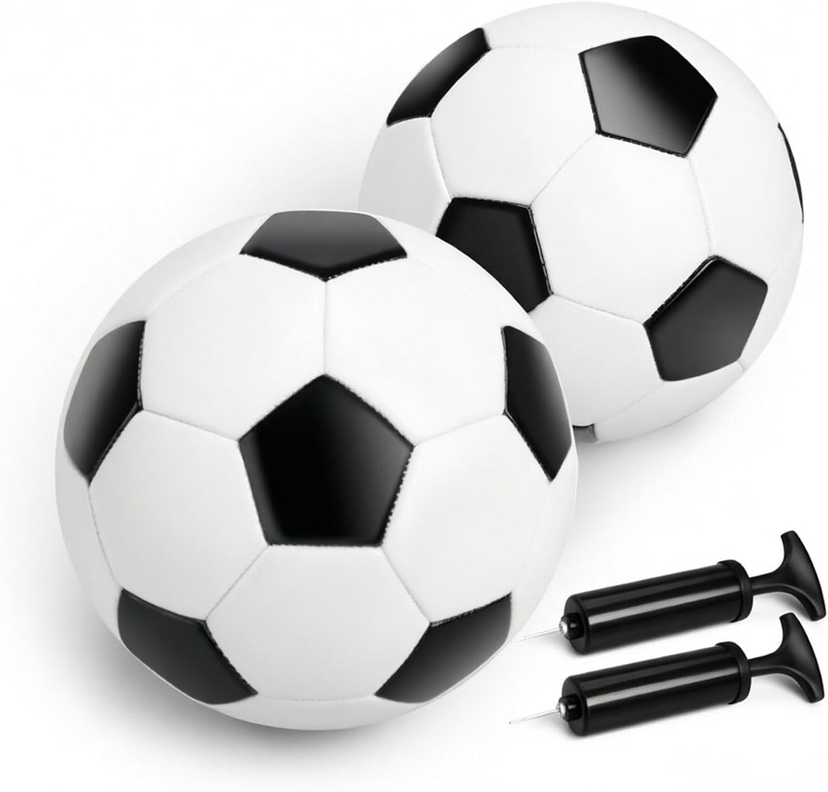 Balón de fútbol de tamaño 2\/3\/4\/5 con bomba y bolsa, pelota desi...