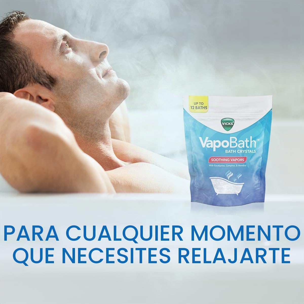 Vicks VapoShower Plus, tabletas de bomba de ducha, vaporizadores ca...