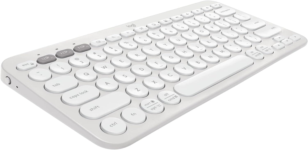 Logitech Pebble Keys 2 K380s Teclado inalámbrico Bluetooth - Blanco...