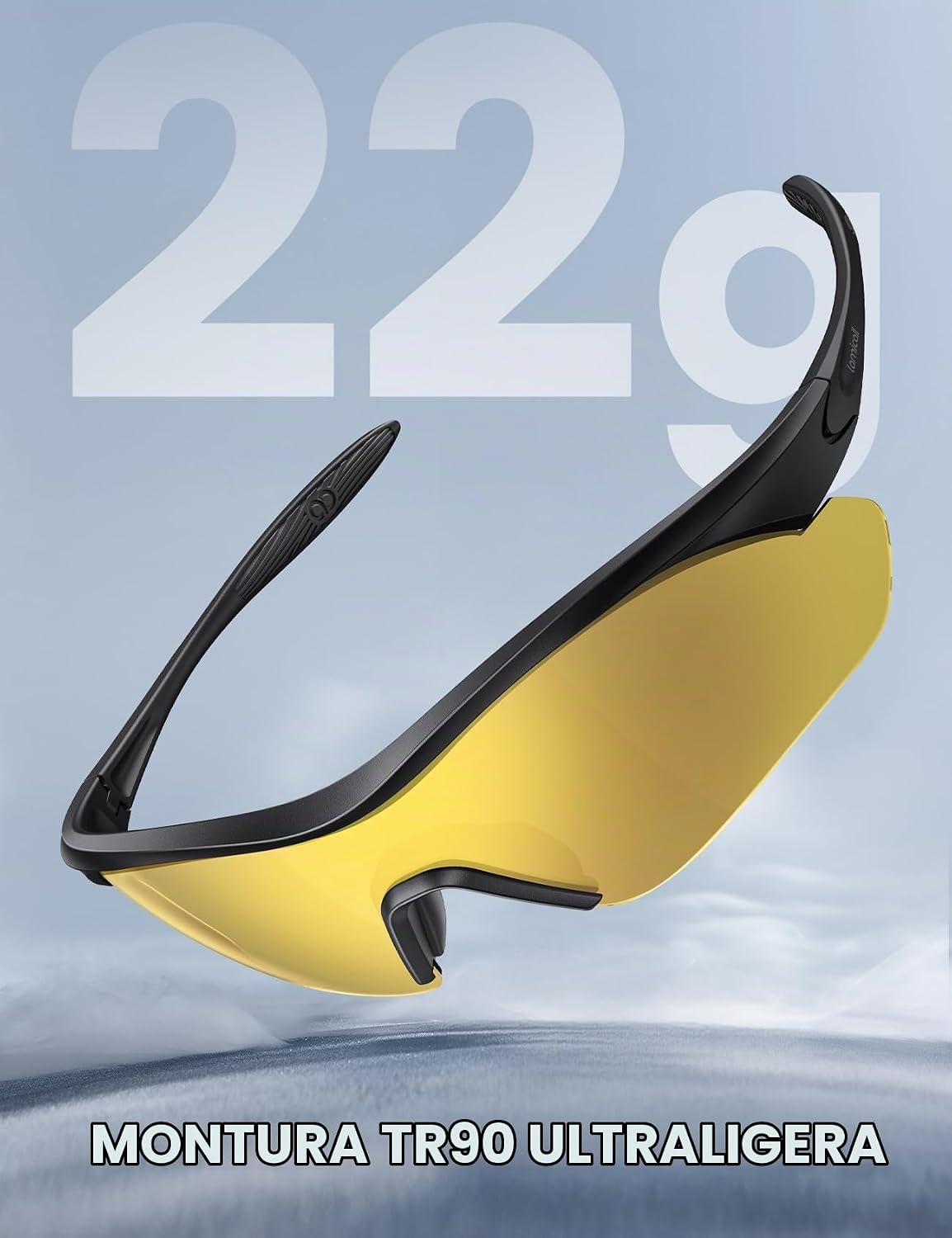 Lamicall Gafas de sol deportivas polarizadas de 0.78 oz \u2013 Prot...