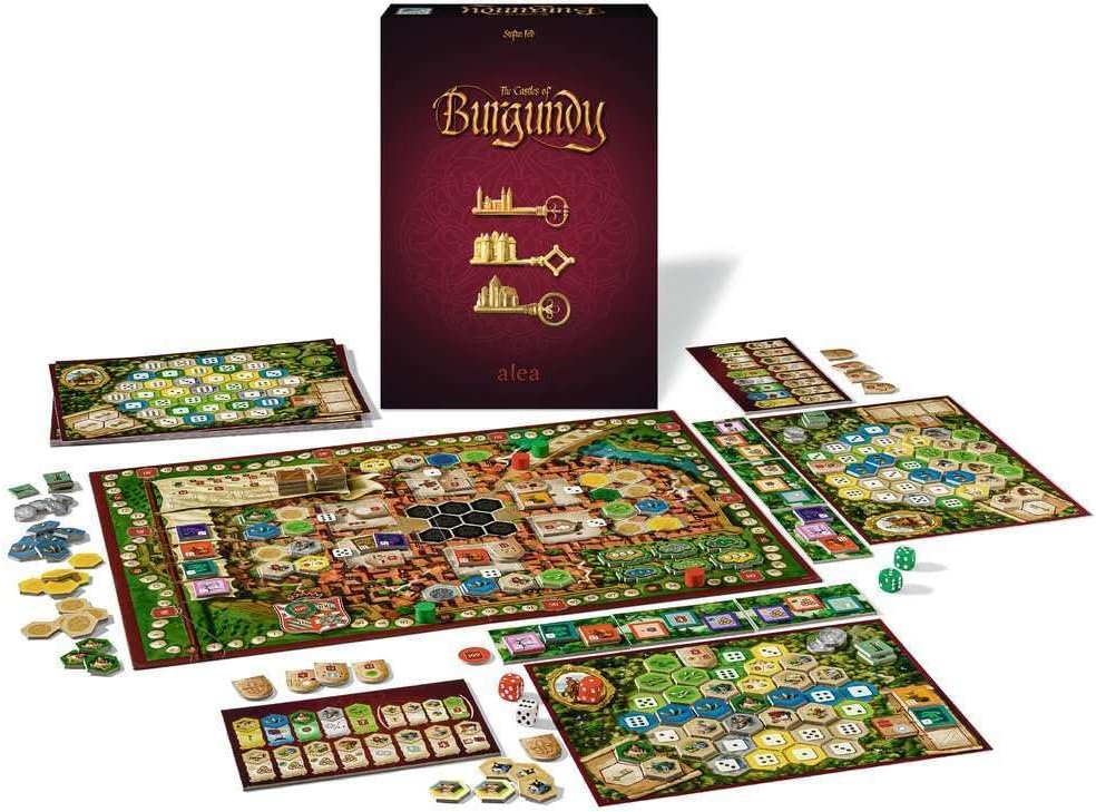 Ravensburger Castillos de Borgoña - Juego de mesa | Captivante jueg...
