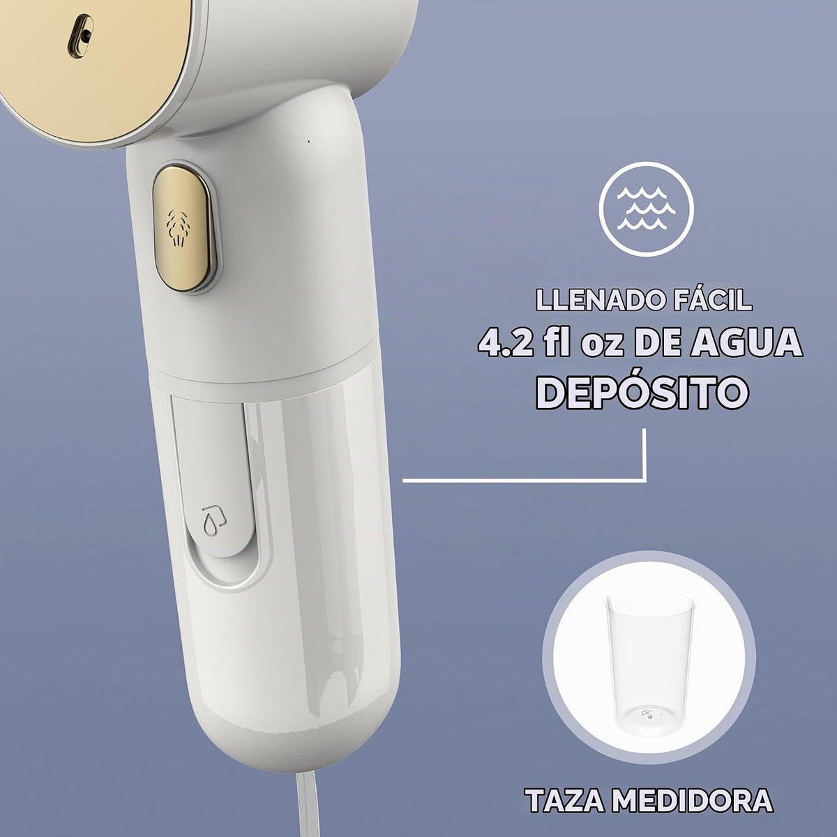 Sunbeam MiniPower 1000W Vaporizador Portátil para Ropa \u2013 Placa...