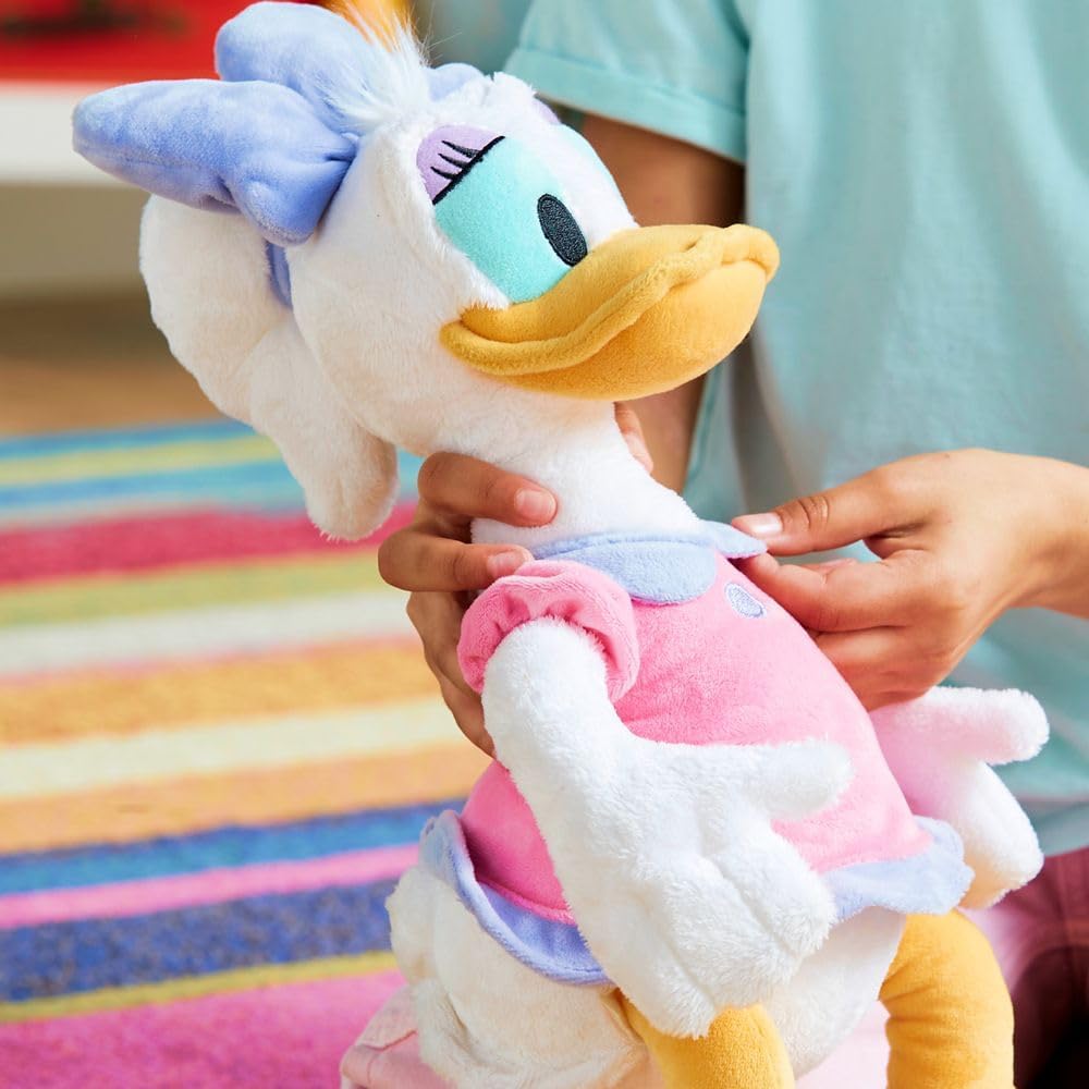 Disney Store - Peluche oficial de La Pata Daisy, de felpa suave med...