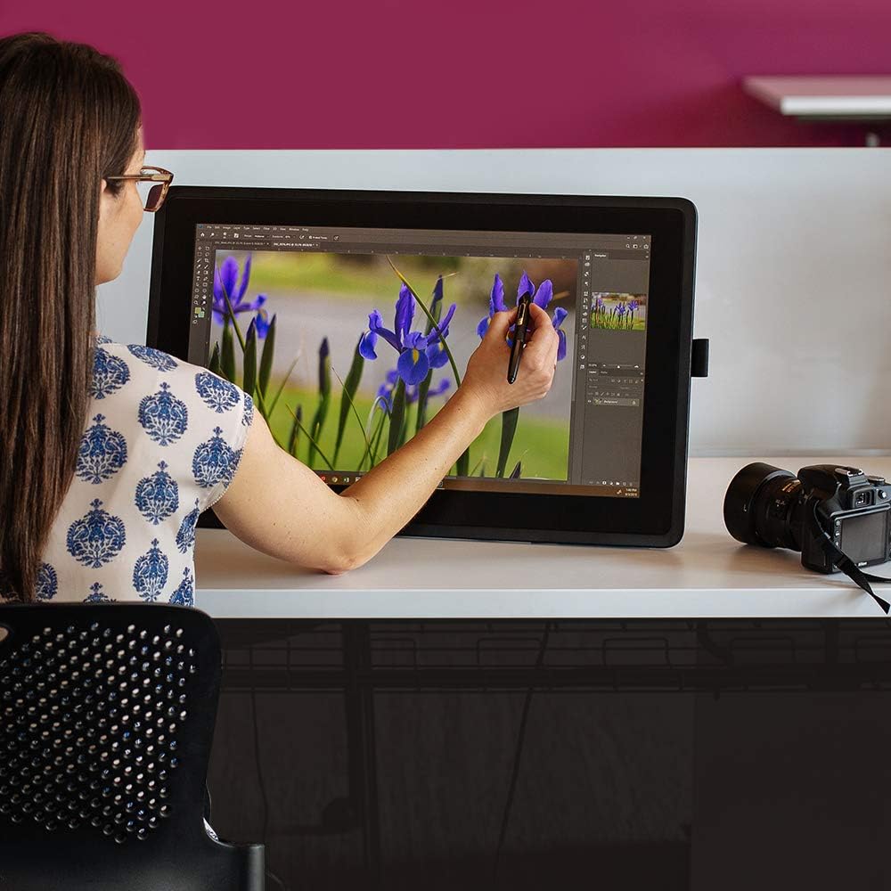 Wacom Cintiq 22 Tableta de dibujo con pantalla, pantalla Full HD de...