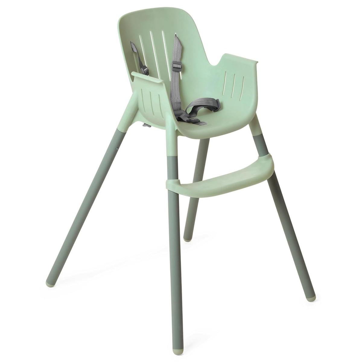 Silla alta PEG Poke - Verde escarchado (salvia suave) | Moderno y f...