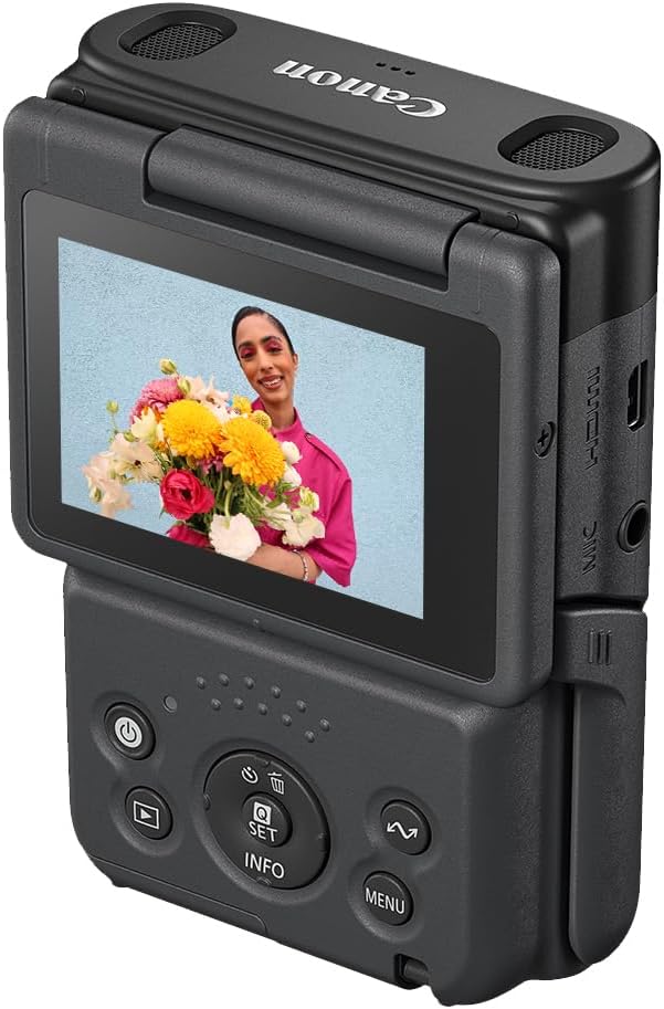 Canon PowerShot V10 Cámara compacta para vlogging, sensor CMOS de 1...