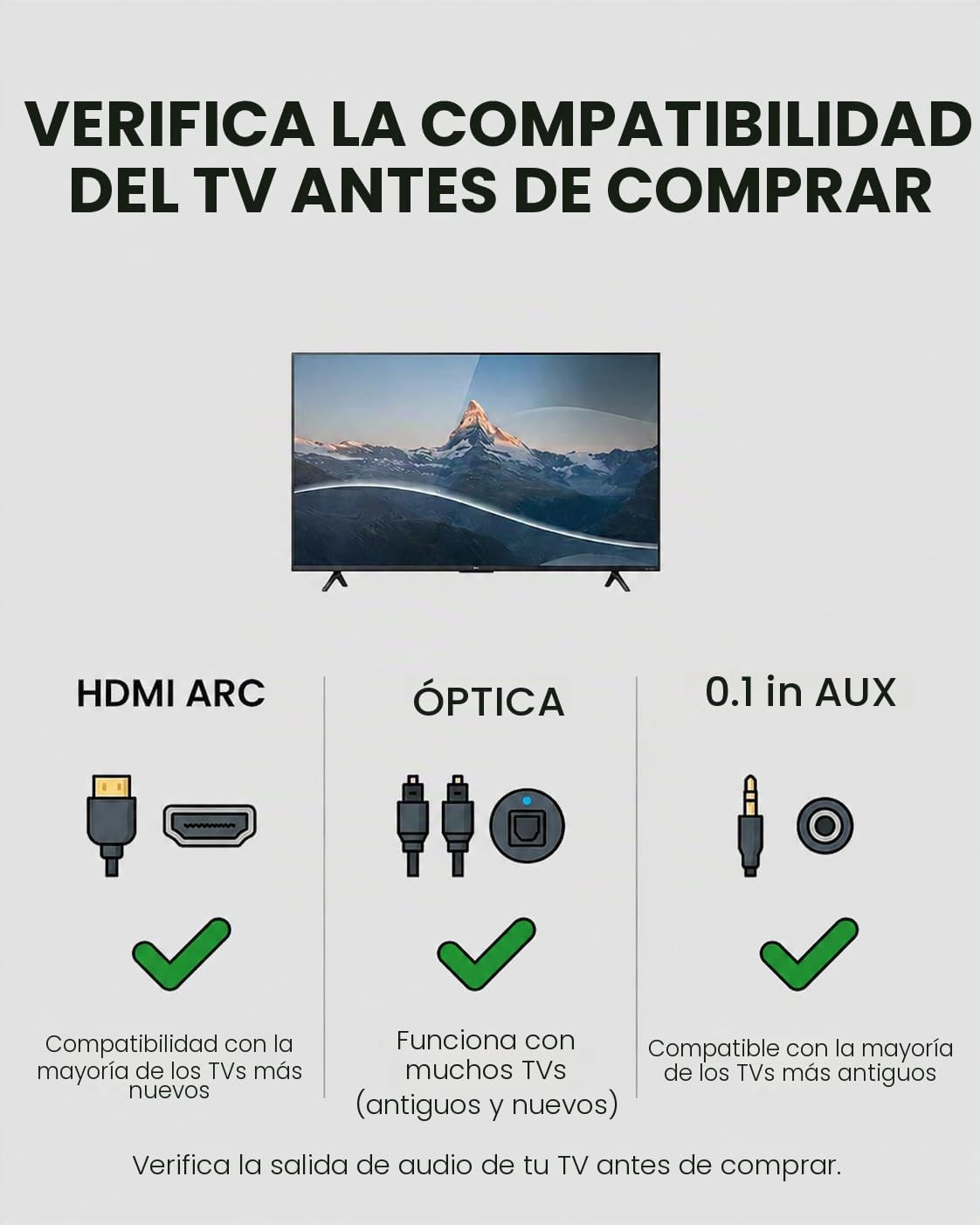 Avantree Opera Plus - Auriculares inalámbricos para TV con entrada...