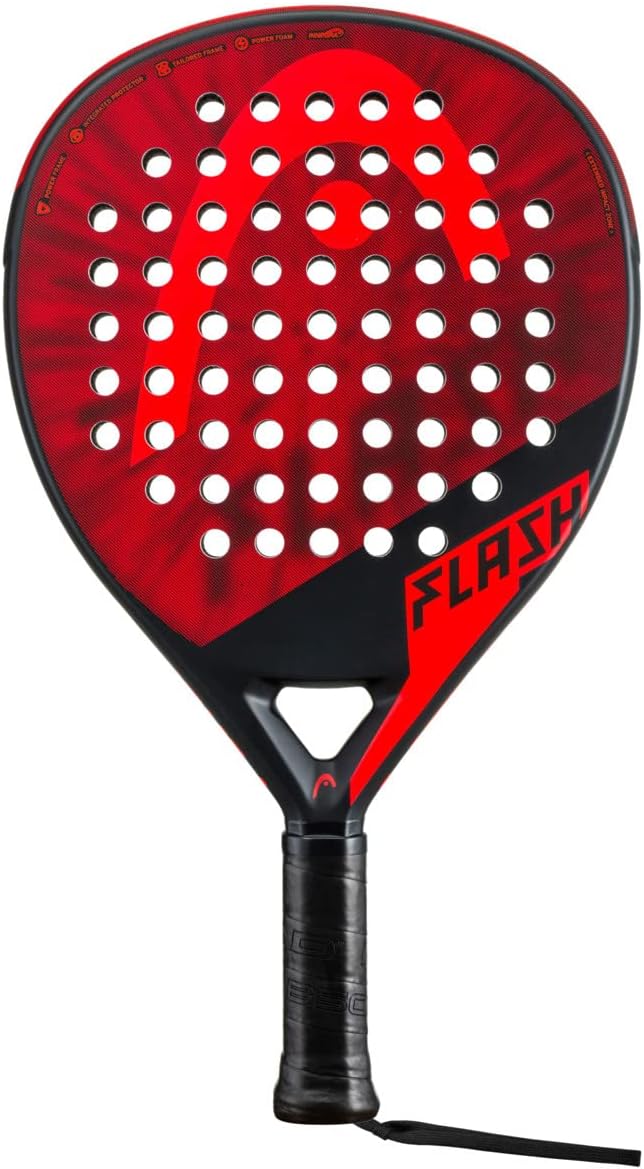 Pala de tenis HEAD Serie Flash Padel\/Pop | Diseño de lágrima de gr...