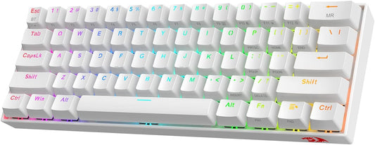 Redragon K530 Draconic - Teclado mecánico inalámbrico y compacto en...