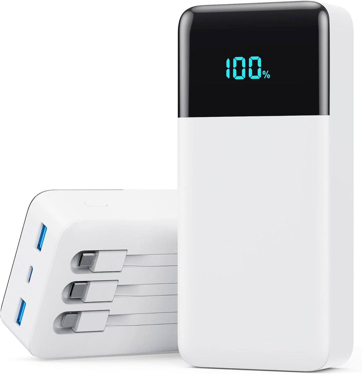 Cargador portátil de 50800 mAh, batería de carga rápida USB C de 25...