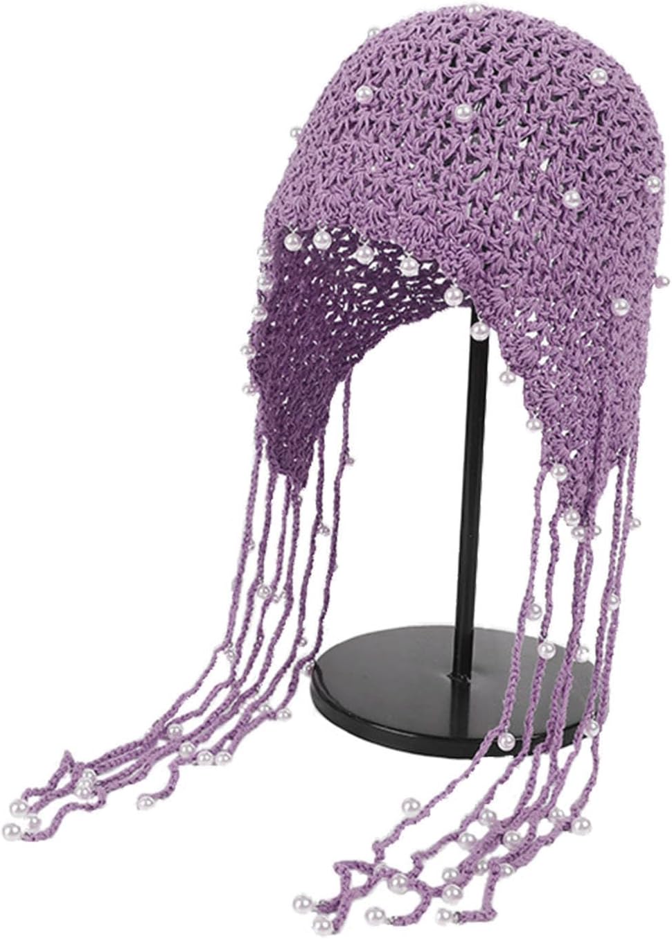 Maxpetus Sombreros de ganchillo hechos a mano ashion Fascinating Be...