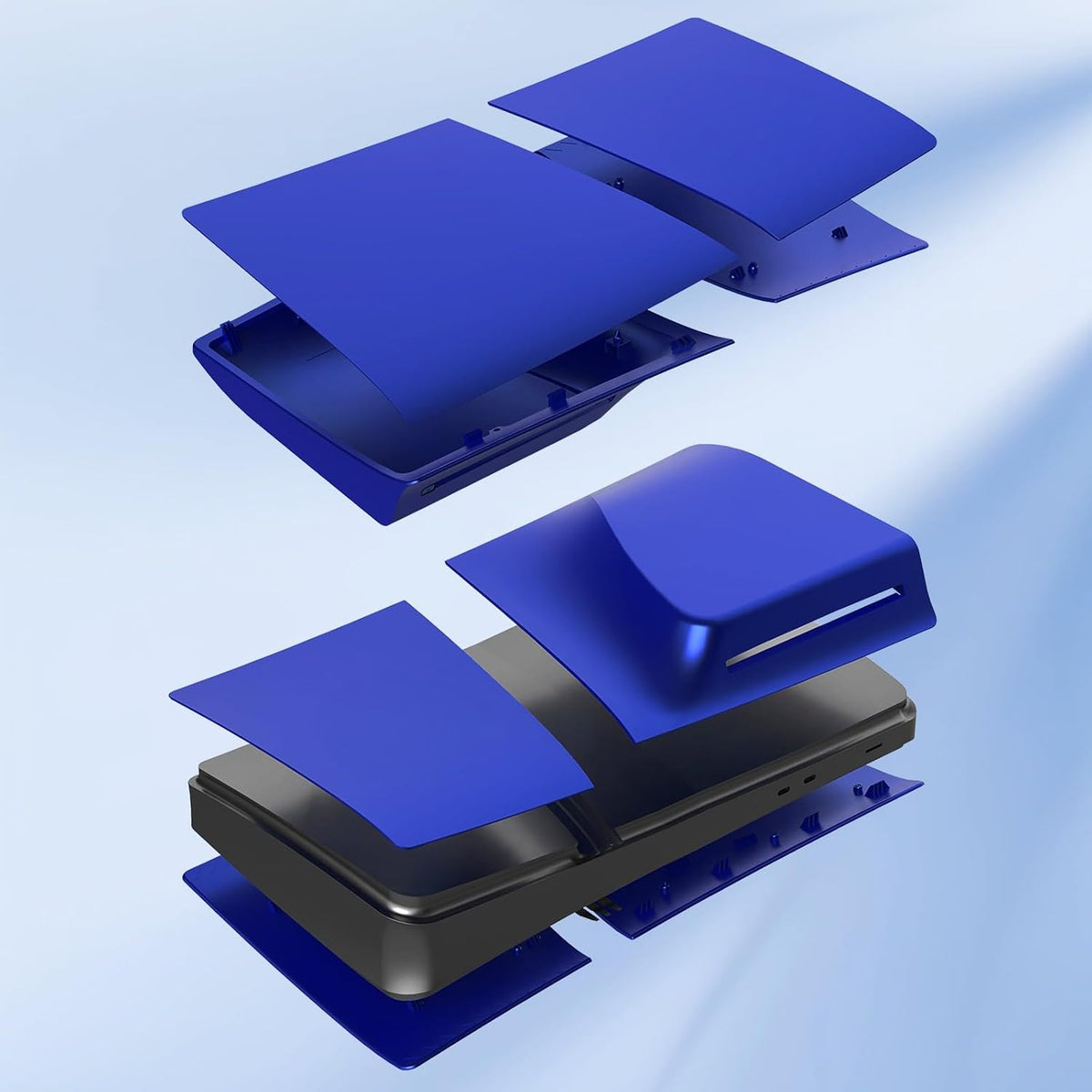 Placas de cubierta para PS5 Pro Disc Edition, carcasa lateral mate,...
