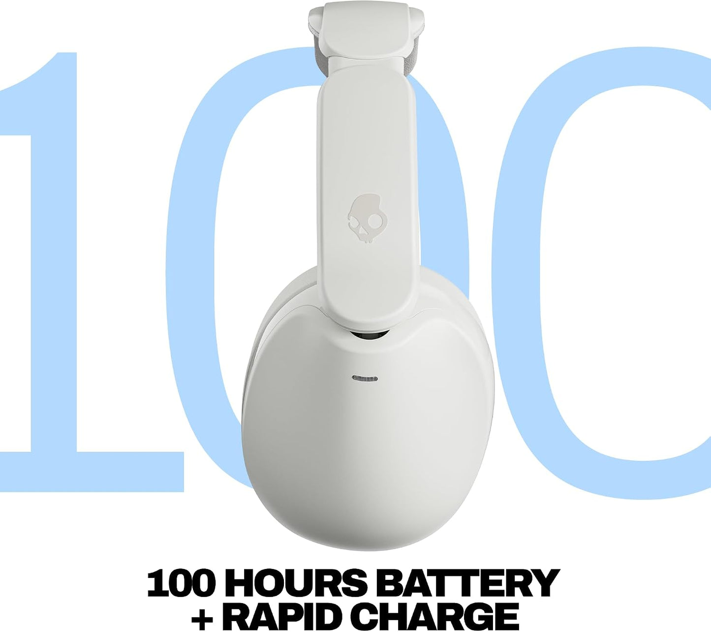 Skullcandy HESH 360 - Hueso | Batería de 100 horas, ajuste con aisl...