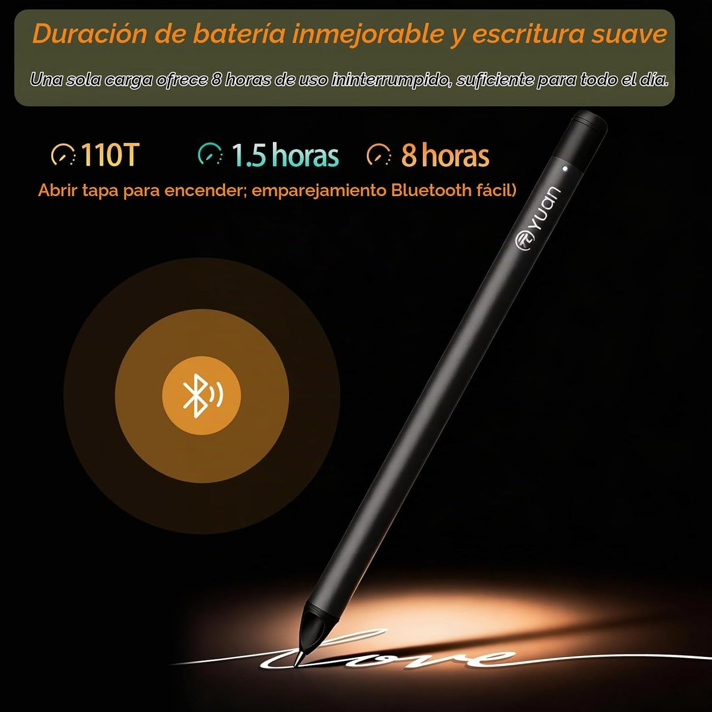 Yuan Sync Smart Pen y juego de cuadernos digitales (paquete de 3 A4...