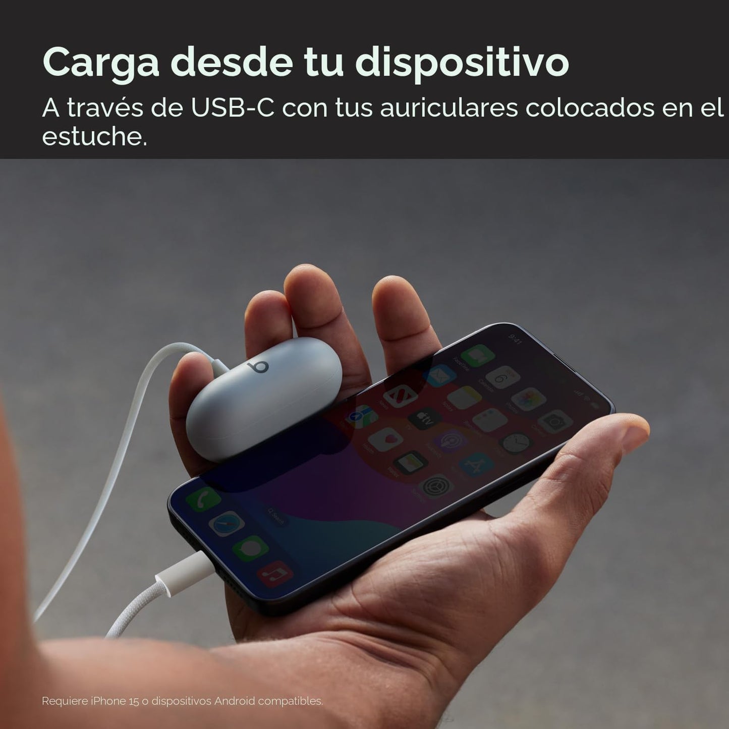 Beats Solo Buds - Auriculares inalámbricos Bluetooth con cables de...